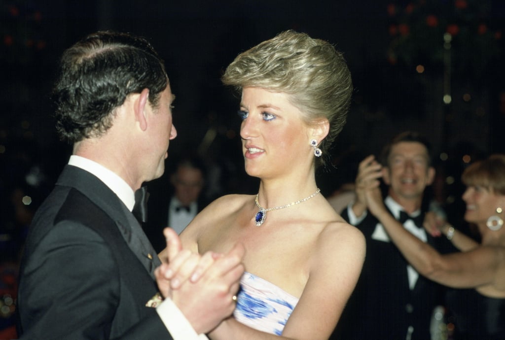 Princess Diana Wearing the Saudi Sapphire Suite in 1988 | Kate ...