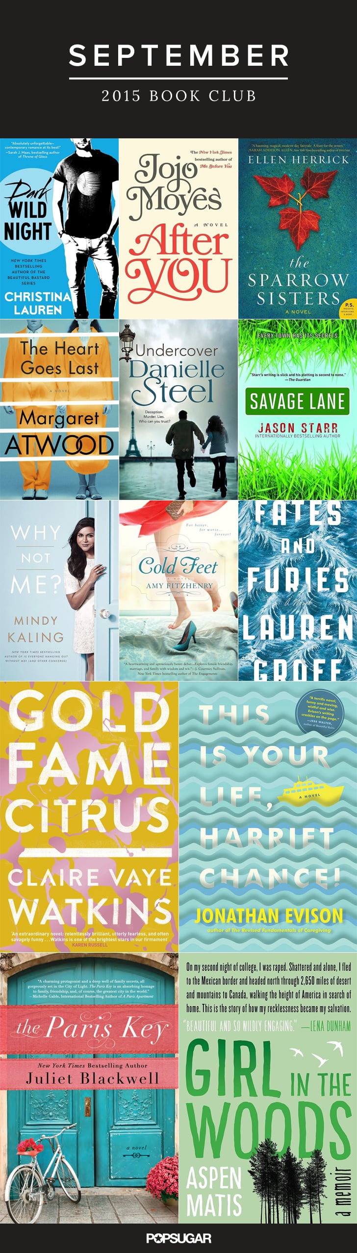 Best Books For Women September 2015 Popsugar Love