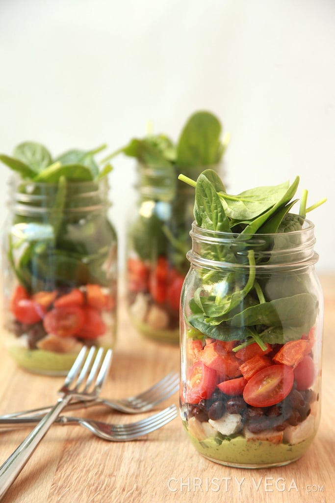 Mason Jar Taco Salad