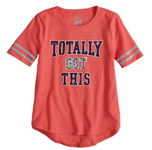 Graphic Varsity Tee