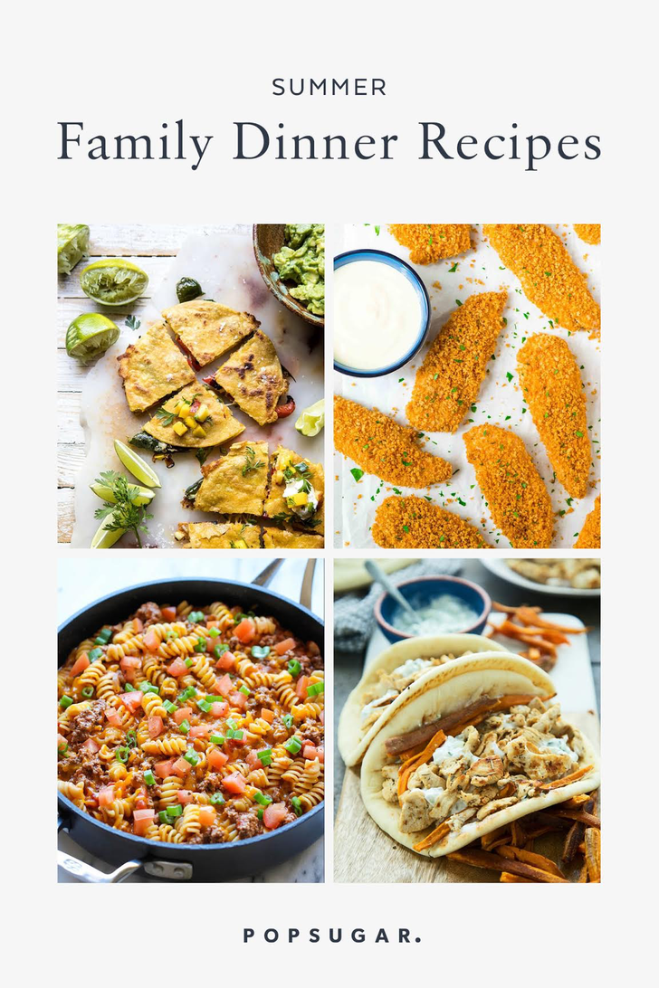 Summer Family Dinner Recipes