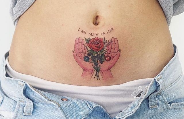 86 Appealing Belly Button Tattoo Ideas For This Year