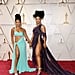 Chloe and Halle Bailey at the 2022 Oscars