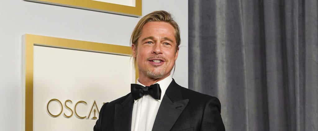 See Brad Pitt's Man Bun at the 2021 Oscars