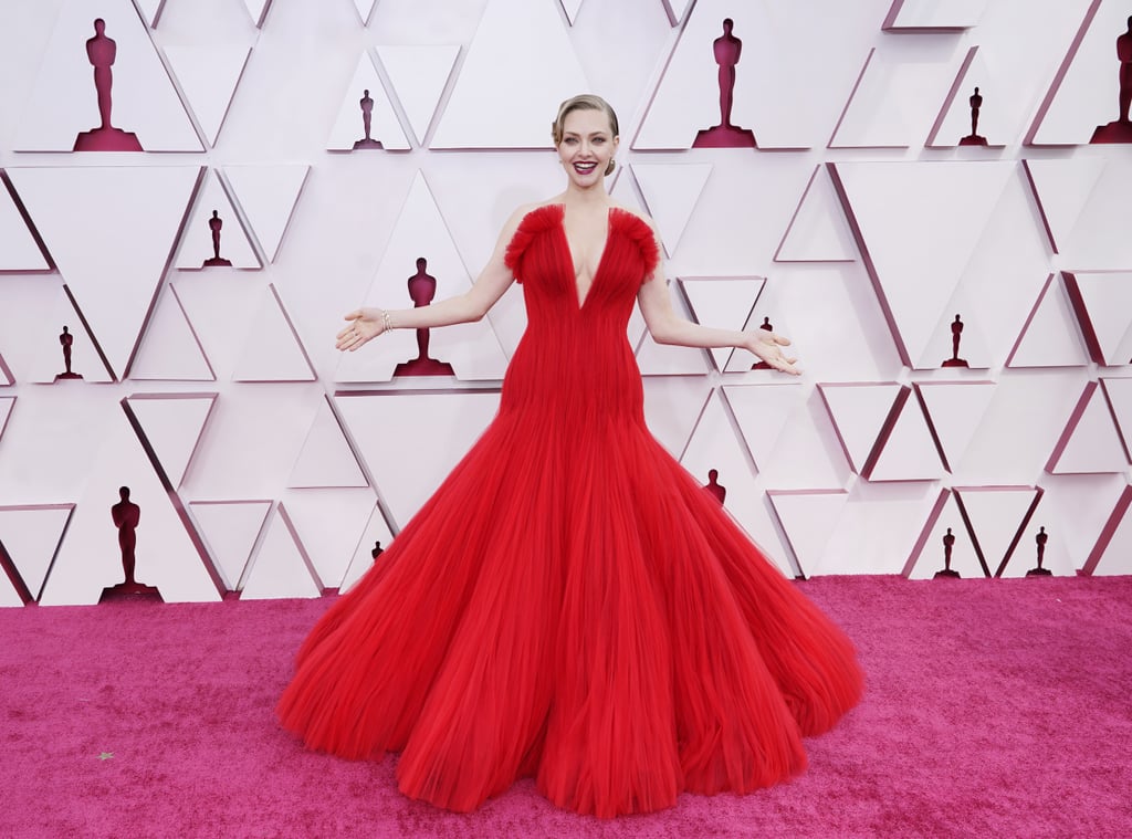 Amanda Seyfried at the 2021 Oscars