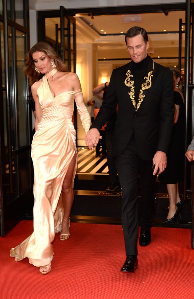 Gisele Bündchen and Tom Brady at the 2018 Met Gala