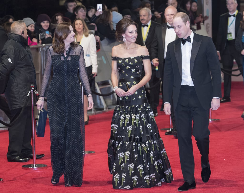 Prince William and Kate Middleton at the BAFTA Awards