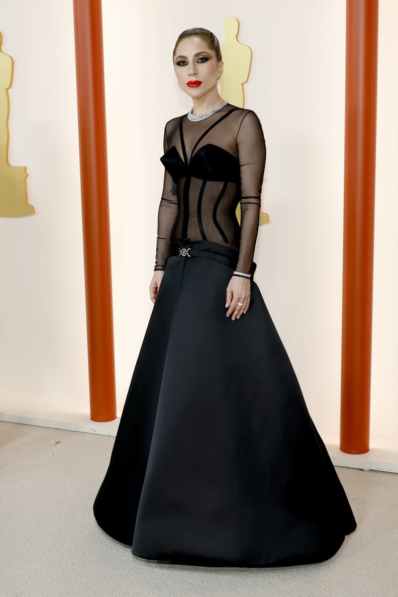 Lady Gaga at the 2023 Oscars