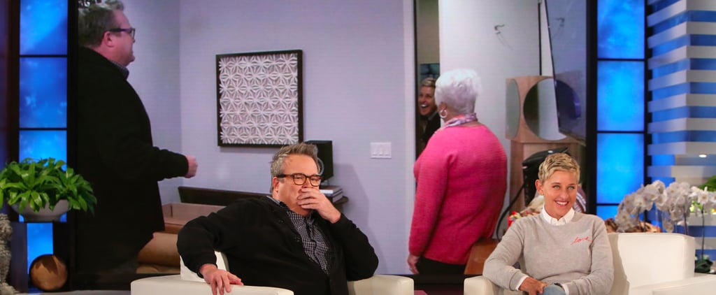 Ellen DeGeneres Scaring Eric Stonestreet Video 2017