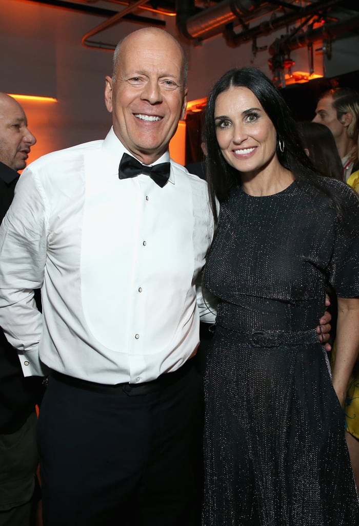 Bruce Willis and Demi Moore at Comedy Central Roast 2018