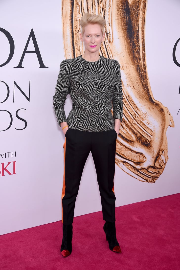 Tilda Swinton | Cfda Awards Red Carpet Dresses 2016 | Popsugar Fashion ...