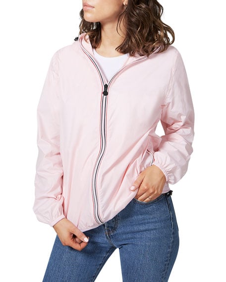 O8 Lifestyle Sloane Full-Zip Packable Rain Jacket