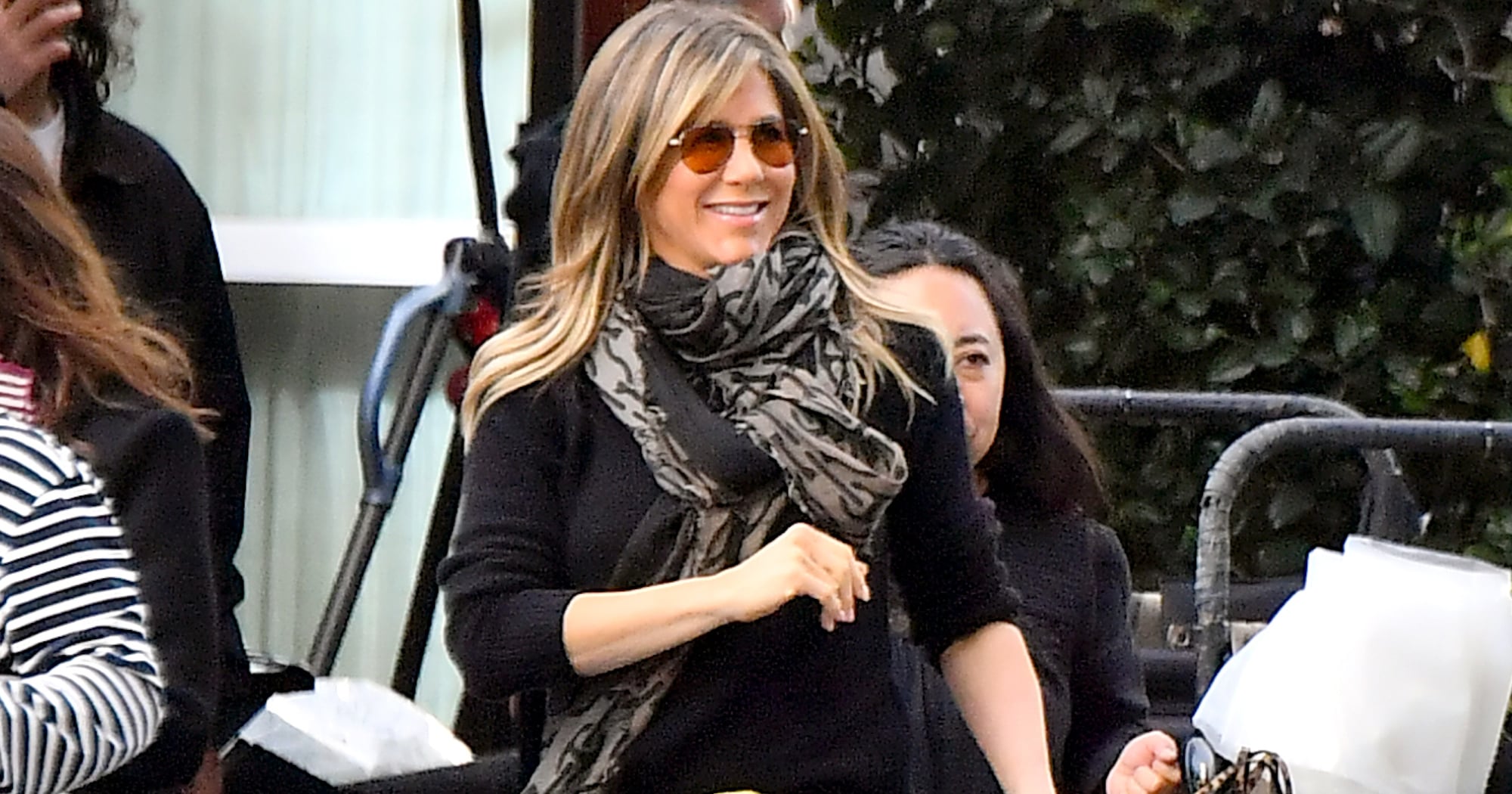 Jennifer Aniston's Aviator Sunglasses April 2019 | PS Fashion