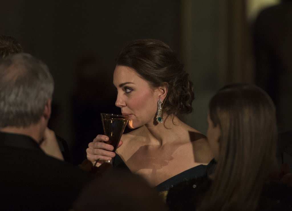 Kate Middleton and Prince William at St. Andrews Dinner 2014
