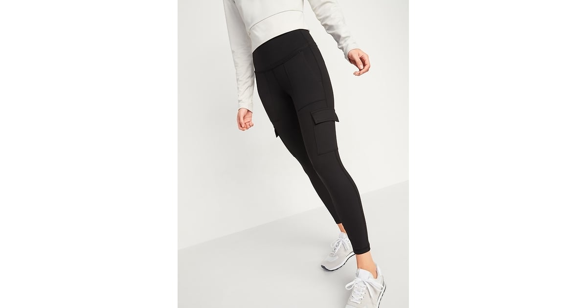Old Navy High-Waisted Elevate Cargo 7/8-Length Compression Leggings ...