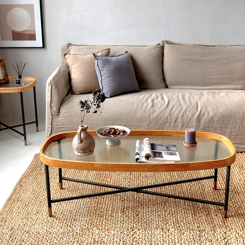 For the Living Room: A Curved Coffee Table