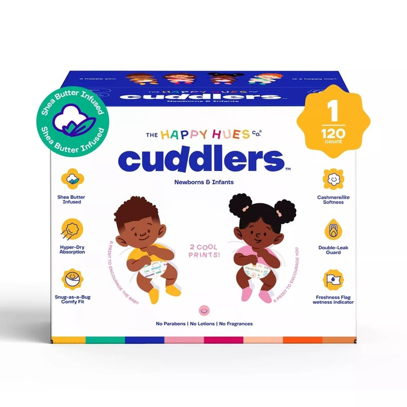 Happy Hues Cuddlers Disposable Diapers