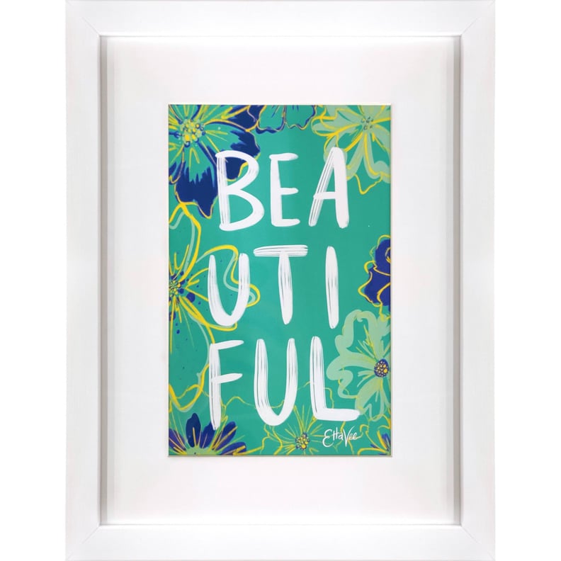 Something Beautiful: EttaVee Beautiful Framed Under Glass Wall Art -  10" x 13"