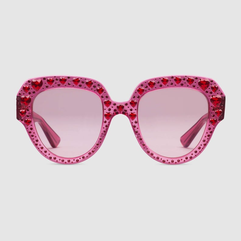 Gucci Square-Frame Acetate Sunglasses