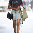 20 Stylish Ways to Wear Your Denim Skirt This Fall