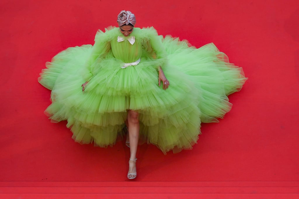 Deepika Padukone Green Dress at Cannes 2019