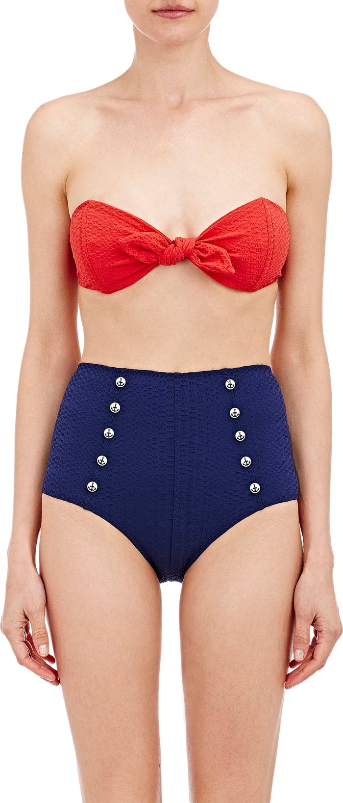 Lisa Marie Fernandez Poppy Bandeau Bikini Set