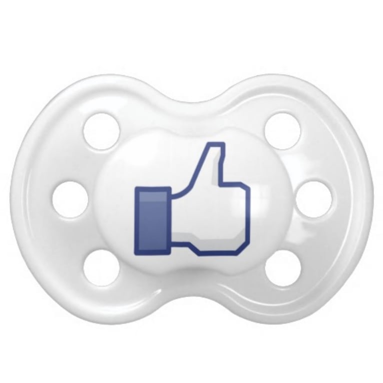 Facebook "Like" Pacifier