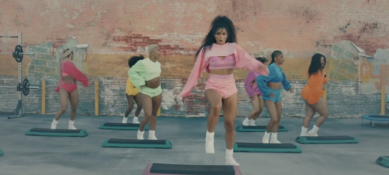 Ciara in the "JUMP" Music Video