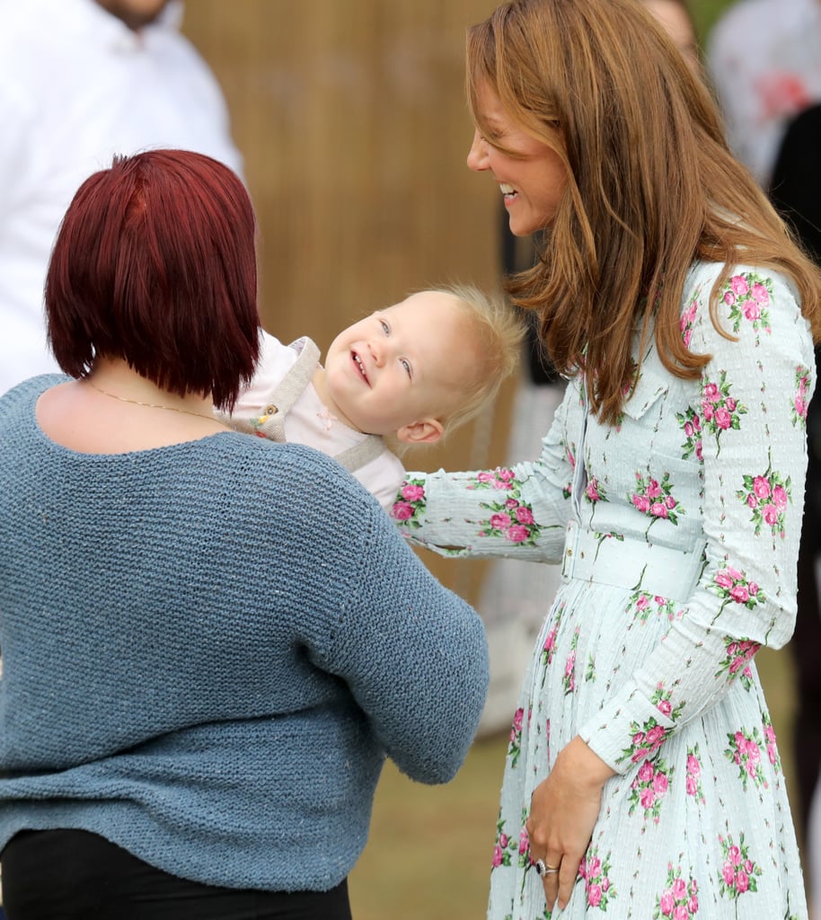 Kate Middleton Visits Back to Nature Garden at RHS Wisley