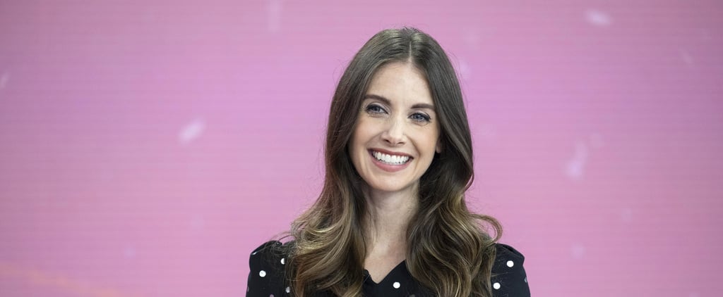 Alison Brie Does Chin-Ups For New Year