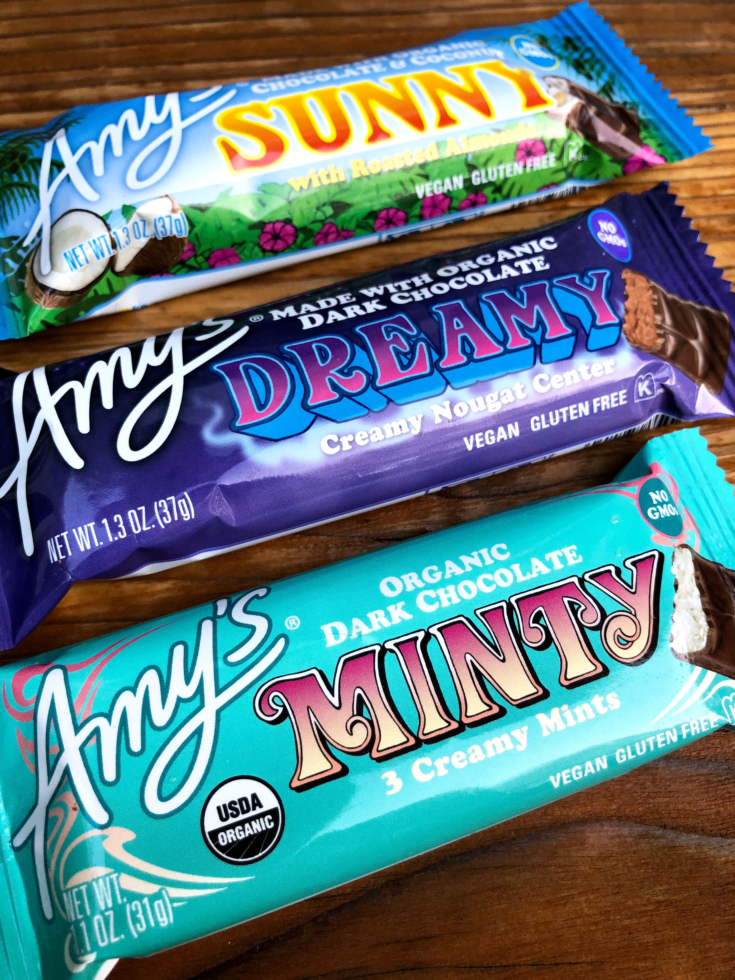 Vegan candy deals bars