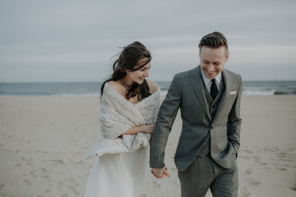 Winter Beach Elopement