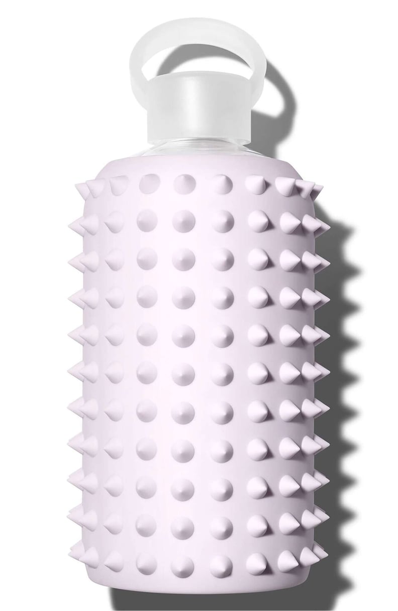 BKR Spiked 32-Ounce Silicone Glass Water Bottle