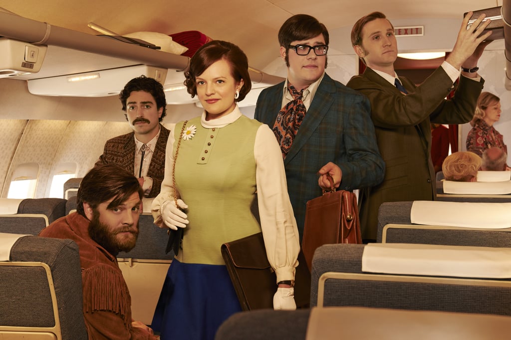 Peggy leads the ad team of herself, Stan Rizzo (Jay R. Ferguson), Michael Ginsberg (Ben Feldman), Harry Crane (Rich Sommer), and Ken Cosgrove (Aaron Staton).