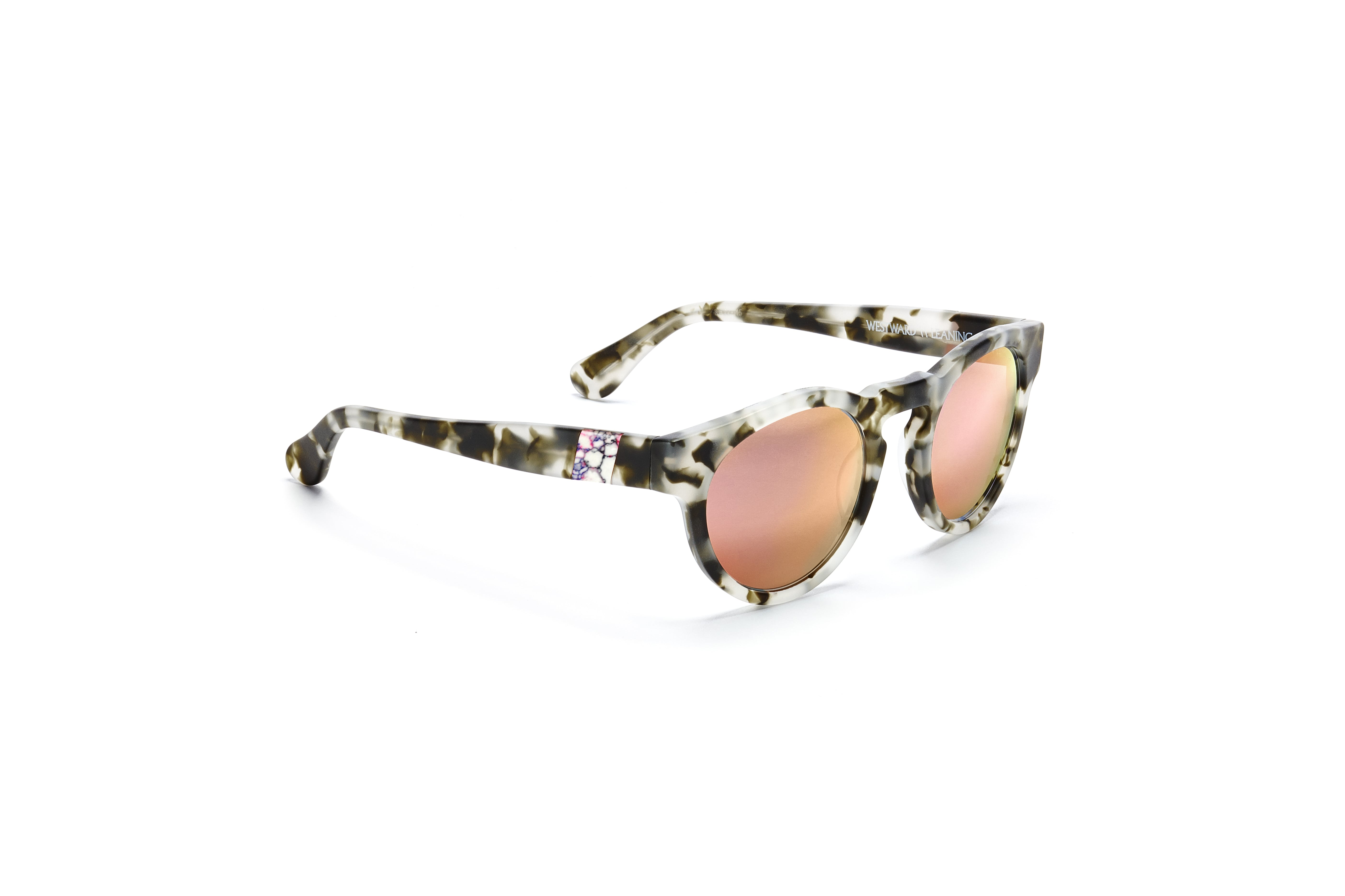 Westward Leaning x Olivia Palermo Ivory Cream Tortoise Sunglasses Olivia Palermo And Westward Leaning Unveil Eyewear Collab  main image 4