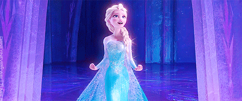 When Ice Queen Elsa Lets It All Out in Frozen