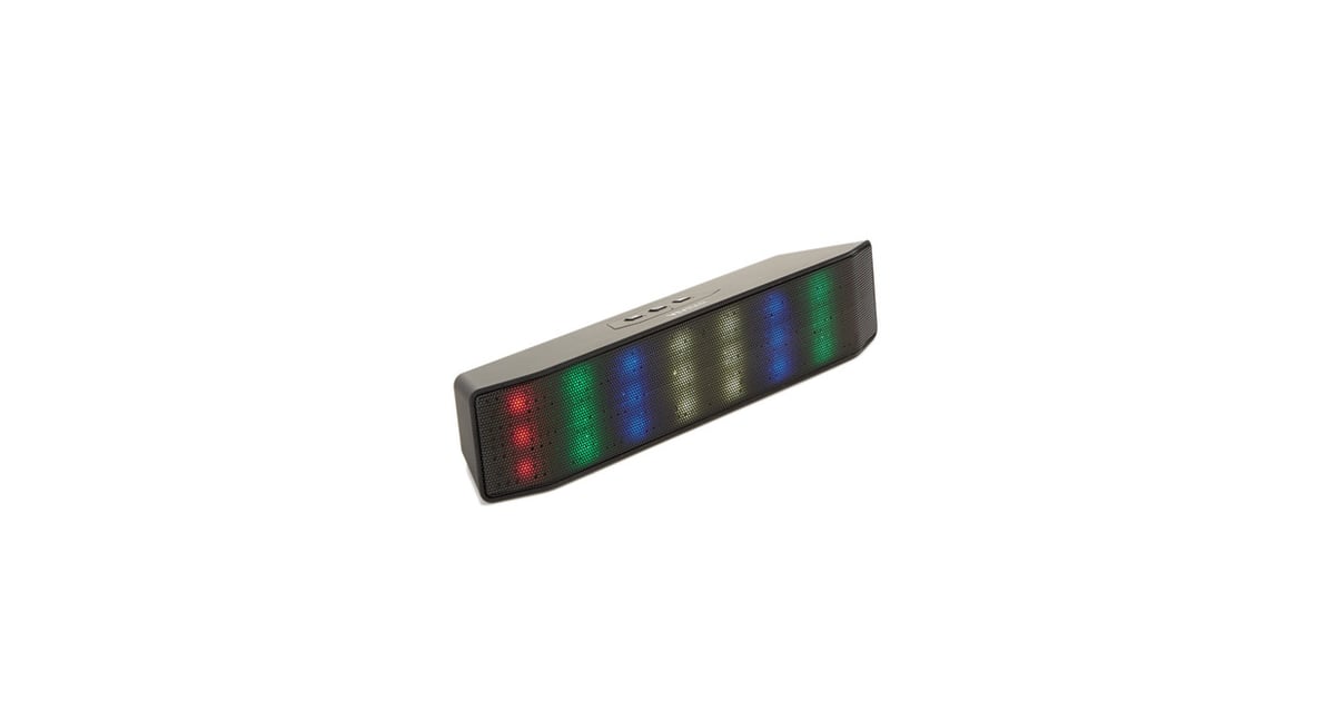 VIVITAR Black Bluetooth Light Up Grill Sound Bar Speaker (20, Tech