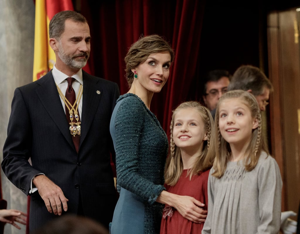 Queen Letizia and Her Daughters November 2016