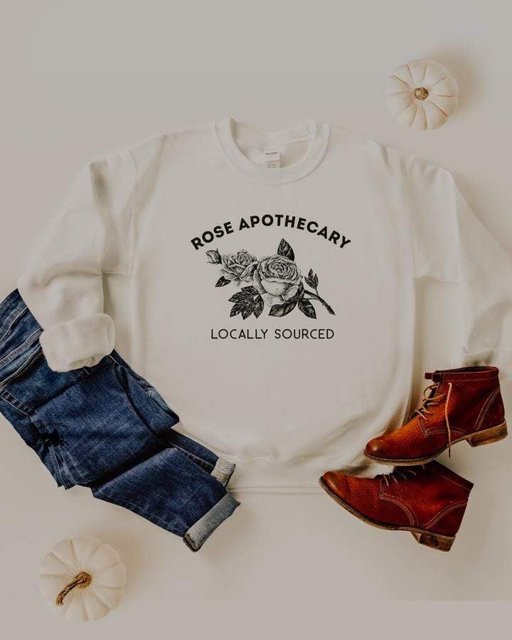 Bookish Wonder Rose Apothecary Sweater