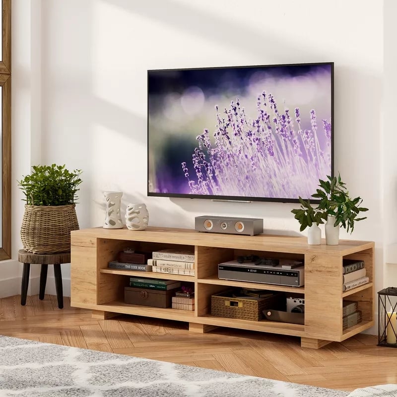 Costway 59" Wood TV Stand