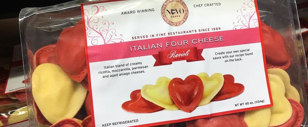Heart-Shaped Ravioli at Costco