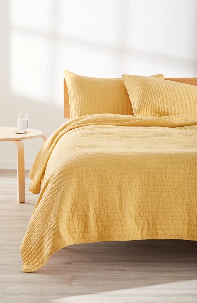 New Bedding: Nordstrom Soft Stripe Cotton Quilt & Shams Set