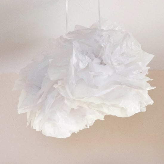 DIY Plastic Bag Pom-Poms