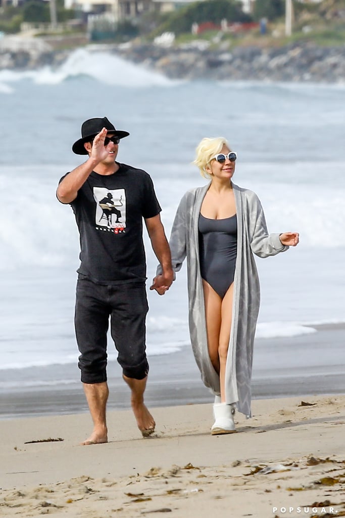 Taylor Kinney and Lady Gaga After the Golden Globes 2016