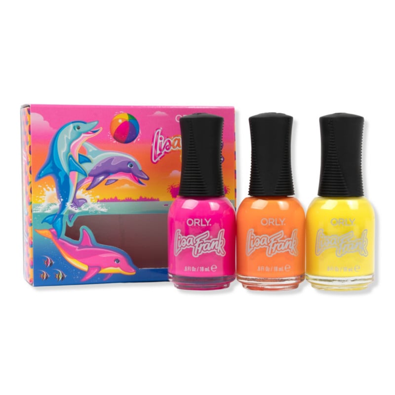 Orly x Lisa Frank Nail Lacquer Trio