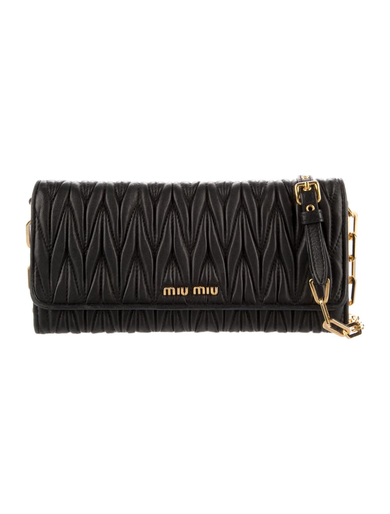 Miu Miu Matelasse Clutch