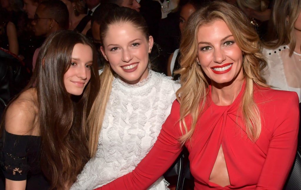 Faith Hill Her Daughters Pictures 