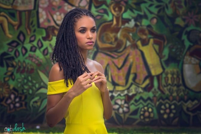 Sanneta Myrie Wears Dreadlocks at Miss World Pageant