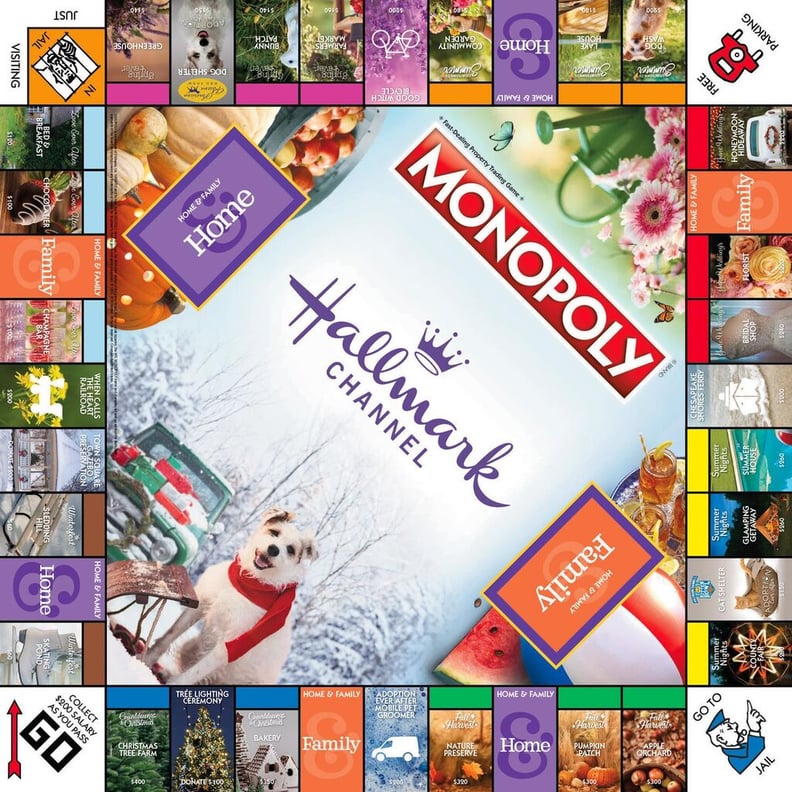 Here's a Closer Look at the Hallmark Monopoly Board Game