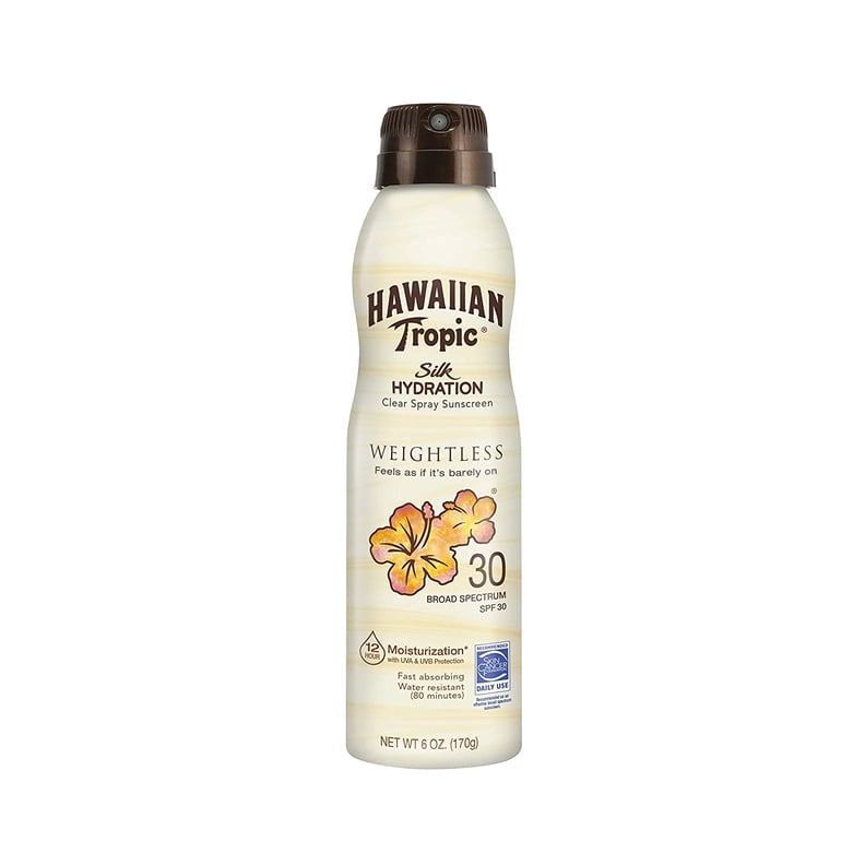 Best Lightweight Sunscreen: Hawaiian Tropic Silk Hydration Weightless Clear Spray Sunscreen